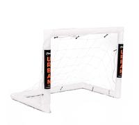 Football Flick Mini All Weather uPVC Football Goal with UV-treated 70mm thick posts, integrated locking system, and strengthened corners - 3' x 2.5'