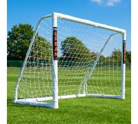 Football Flick Ultimate All Weather uPVC Football Goal with UV treated 70mm thick posts, integrated locking system, and strengthened corners (Sizes: 6x4, 8x4, 8x6, 12x6)