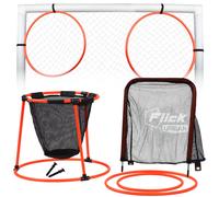 Football Flick Urban Skills Training Net, Goal and Hoop Set
