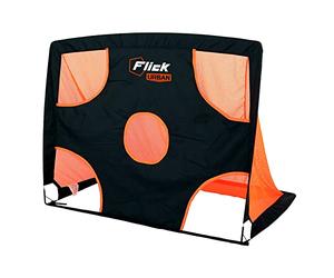 Football Flick Urban Target Pop-Up Goal Reversible 4.6" x 3.6" Goals with Shooting & Target Practice Lightweight, Portable Design for Garden, Indoor & Outdoor Training