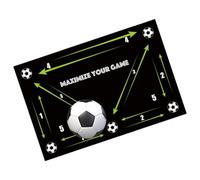 Football Footwork Training Equipment | Wear-Resistant Soccer Training Mat | Agility Safe Washable Equipment for Outdoor Indoor Practice Fans Players Lovers Mom Parents Juggle