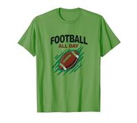 Football Forever NA NK Gridiron Passion T-Shirt, Men, Grass, L