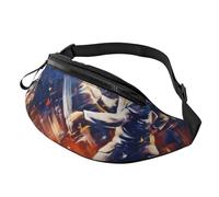 Football Galaxy Space Play Printed Personalized Waist Bag, Lightweight and Versatile Crossbody Bag for Everyday and Outdoor Adventures