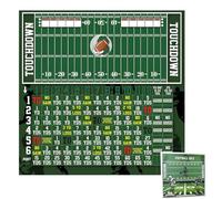 Football Game Board - Roll, Score & Win! Portable Dice Football Game with Built-in Tray & Scoreboard | Fun Family Sports Party Game for Tailgates, Birthdays & Game Nights
