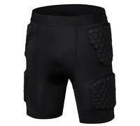 Football Girdle 5 Pad Mens Football Girdle Breathable Quick Dry Compression Shorts with Hip Tail Thigh Protector for Basketball Baseball, L