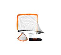 Football Goal, 4x3 ft Kids Backyard Soccer Goal, Foldable Pop Up Practice Soccer Net, Mini Youth Training Soccer Goal Set, All-Weather Indoor Outdoor