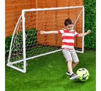 Football Goal - 6ft x 4ft Kids Garden Goal with PVC Posts & Net - Garden Goal Posts For Kids | Match Goals
