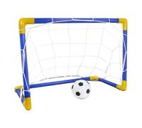 Football Goal for Kids, Portable Football Goal Training Equipment, Junior Footballs Goals with Net, Practise Footballs Training Net for Toddler Boy Girl, Soccer Goals for Outdoor Sport Game