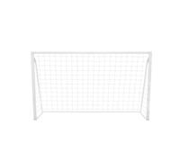 Monster Shop 6 X 4Ft Football Goal, Carry Case And Target Sheet, White