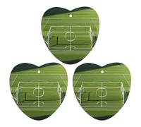 Football Goal Post Sports Area Car Air Freshener, 3 Pcs Love form Hanging Air Freshener Cards, Long Lasting Fragrance Scented Cards for Car, Home, Office Gray-style