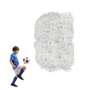 Football Goal Replacement Net, 18 X 7ft Soccer Goal Net Full Size Foot ball Post Netting Portable Football Nets Heavy Duty Training