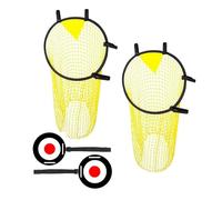 Football Goal Target Net | 23.62 Inch Top Bins Net for Target | Nylon Targets Target Nets for Practice | Football Training Equipment for Children Teenagers Outdoor Sports Games Parties Fun Activities