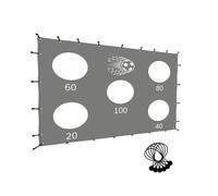 Football Goal Target Net - Foldable Training Device - Football Precision Target Net for Precise Training and Outdoor Competition in the Garden in the School Yard and at