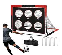 Football Goal, Training Toy with Rectangular Pop Design, Rectangular Football Goal Net 122 x 91 cm | for Boys, Girls, Sports, Training, Practice, Launch, Party, Games