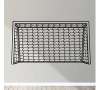 Football Goal Wall Art Decal Sticker Mural Decor Net Soccer Practice Training Target Goalkeeper
