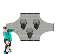 Football Goal with Target Holes, Football Target Net, Target Net with Scoring Zones, Football Training Net, Practice Equipment to Improve Shooting Skills