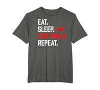 Football Goalkeeper Boys Goal Keeper Eat Sleep Stop Goals T-Shirt