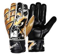 Football Goalkeeper Gloves, Non-slip Soccer Goalkeeping Glove, Latex Goal Goalie Gloves, Boys and Girls Training Gloves, Comfortable and Wear Resistant, Finger & Wrist Protection for Youth Adults(Gold