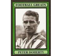 Football Great "Peter Doherty - Huddersfield Town" card