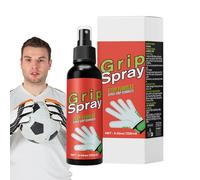 Football Grip Spray - 120ml Reliable Wet Weather Grip Goalkeeper Performance Enhancer Sweat Resistant Quick Dry Adhesive Spray | Indoor Courts Winter Youth Training Professional Foot