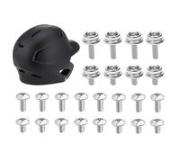 Football Helmet Kit, 24 Piece Stainless Screws Set, Rust Resistant Fasteners with Secure Fit, Helmet Hardware, Youth Football Screws with Easy Installation, Repair Supplies for Baseball