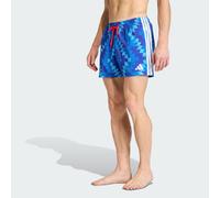 Football-Inspired Graphic Swim Shorts 5 Inch