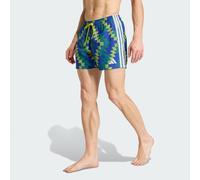 Football-Inspired Graphic Swim Shorts 5 Inch