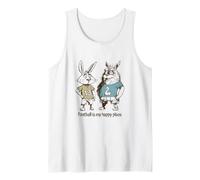 Football is My Happy Place Tank Top