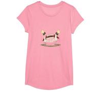 Football is My Religion: Gridiron Devotion T-Shirt, Girls, Pink, XS