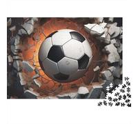 Football Jigsaw Puzzle - 1000 Piece World Cup Educational Brain Teaser, Home Décor & Relaxing Quality (For Everyone 12+)