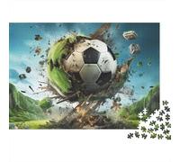 Football Jigsaw Puzzle - 500 Piece World Cup Educational Brain Teaser, Home Décor & Relaxing Quality (For Everyone 12+)