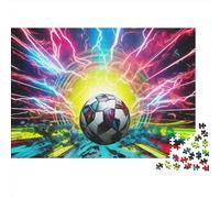 Football Jigsaw Puzzle - 500 Piece World Cup Educational Brain Teaser, Home Décor & Relaxing Quality (For Everyone 12+)