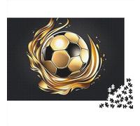 Football Jigsaw Puzzle For Everyone - 500 Piece World Cup Home Décor, Relaxing Brain Teaser & Premium Quality (500pcs (52x38cm))