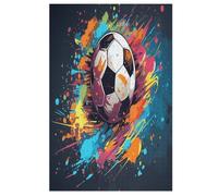 Football Jigsaw Puzzles for Kids 1000 Pieces 3d Wooden Puzzle Decompression Game for Adults Women Girl Educational Game Toys 78×53cm