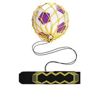 Football Kick Trainer - Soccer Kick Back Trainer - Football Knock Guide With Flexible Adjustment Belt | Socker Knock Back Guide For Dribbling, Juggling & Passing Practice | Soccer Ball Rebound Net