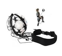 Football Kick Trainer Soccer Volleyball Training Aid Belt Close Solo Practise Aid for Improving Reaction Ball Control Waist Belt Hands Free Training Equipment for Adult Kid Football Skill Improvement