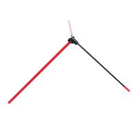 Football Kicking Practice Tee Adjustable Metal Kick Stand for Youth | Portable Setup for Fields and Backyard Sessions, Stable Performance, Red Finish, Quick Setup