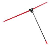 Football Kicking Practice Tee Portable Red Metal Holder for Youth Adults