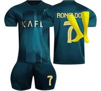 Football Kit For Kids/Adult, 2024 2025 Home Away Soccer Jerseys Unisex Activewear Football Kits For Boys' Football Training Equipment Shirts Shorts And Socks Sportswear Tracksuit Football Costume