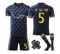 Football Kits for Boys, Football Shirts Training Set No.5 Soccer Jerseys Football Kits for Kids with Football Training Shirts Shorts Socks Guards Plate, Football Jersey Gift for Boys Girls Children