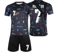 Football Kits For Kids, Kids Football Kit Jersey For Boys Girls Adult Home Away Trainshirts Suit Soccer Kid Socks Shorts and Shirt Sets Boys Fans Gift Sports Equipment Activewear Sportswear