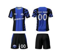 Football Kits for Kids, Personalised Football Kit Kids with Name Number,Team Logo,Custom Jersey Shirts for Club World Cup 2025, Football Gifts for Boys Men Women