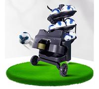 Football Launcher Machine with 4.5-8 Second Serving Frequency and 15 Ball Capacity - Perfect for Ball Pitching Practice for Adults and Kids