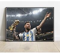 Football Legends : World Cup Winners 2022 Argentina Lionel Messi : Huge Classic Photo Poster : 36"x24" - Similar to A1 (Slightly Larger) 36" x24" #3