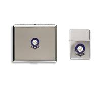 Football Lighter and Cigarette Case Gift Set Chelsea