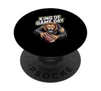 Football Lion King of the Field American Football Big Match PopSockets Adhesive PopGrip