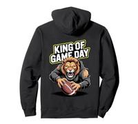Football Lion King of the Field American Football Big Match Pullover Hoodie