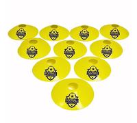 Football Master Soccer Fitness Sports Training Agility Speed Bleep Test Cones Discs X 10
