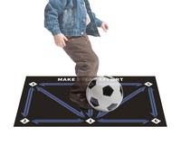Football Mat Non-Slip Shock Absorbing Training Mat Sports Mat Quiet Non-Slip Shock Absorbing Children's Football Mat Football Step Training Mat Corner Training Mat