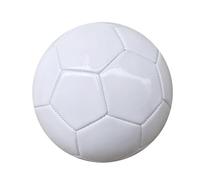 Football Match Ball - Training Practice Competitions | Plain White Football Ball | Size 3/4/5 Autograph White Football Signature For High School College Official Training